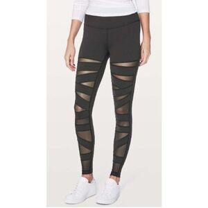 Lululemon Wunder Under Pant (Hi-Rise) *Tech Mesh 28" Sz. 8
